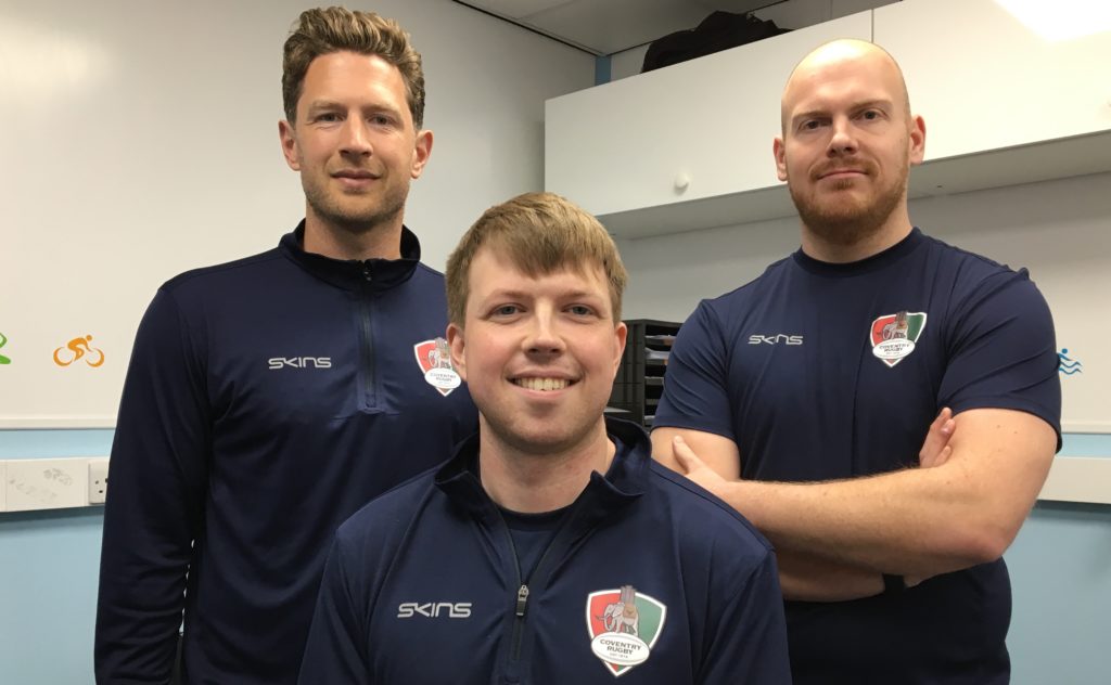 Newlook medical team at Coventry Rugby Coventry Rugby