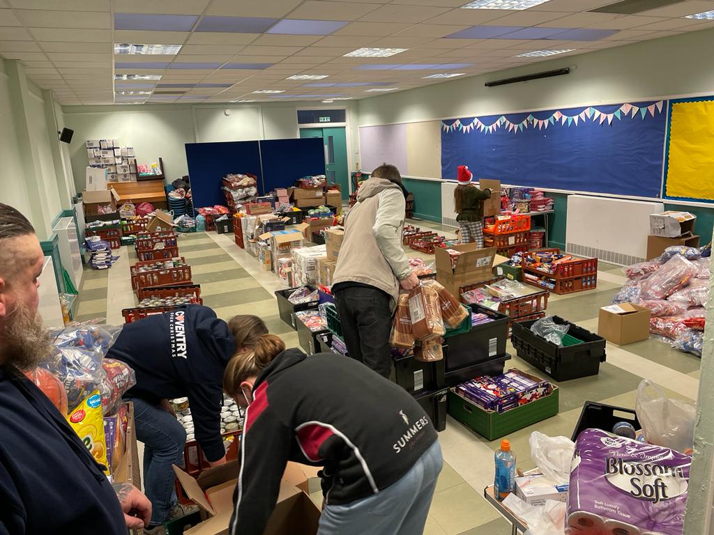 Coventry Rugby donate to Coventry Open Christmas Coventry Rugby