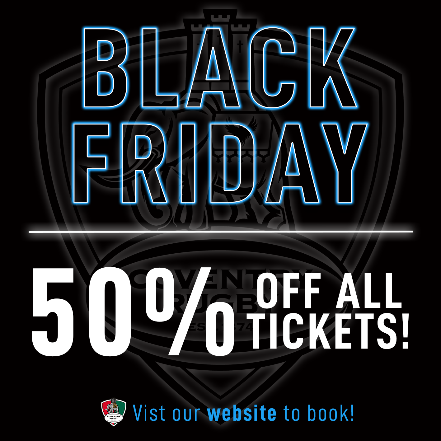 Black Friday at Coventry Rugby Coventry Rugby
