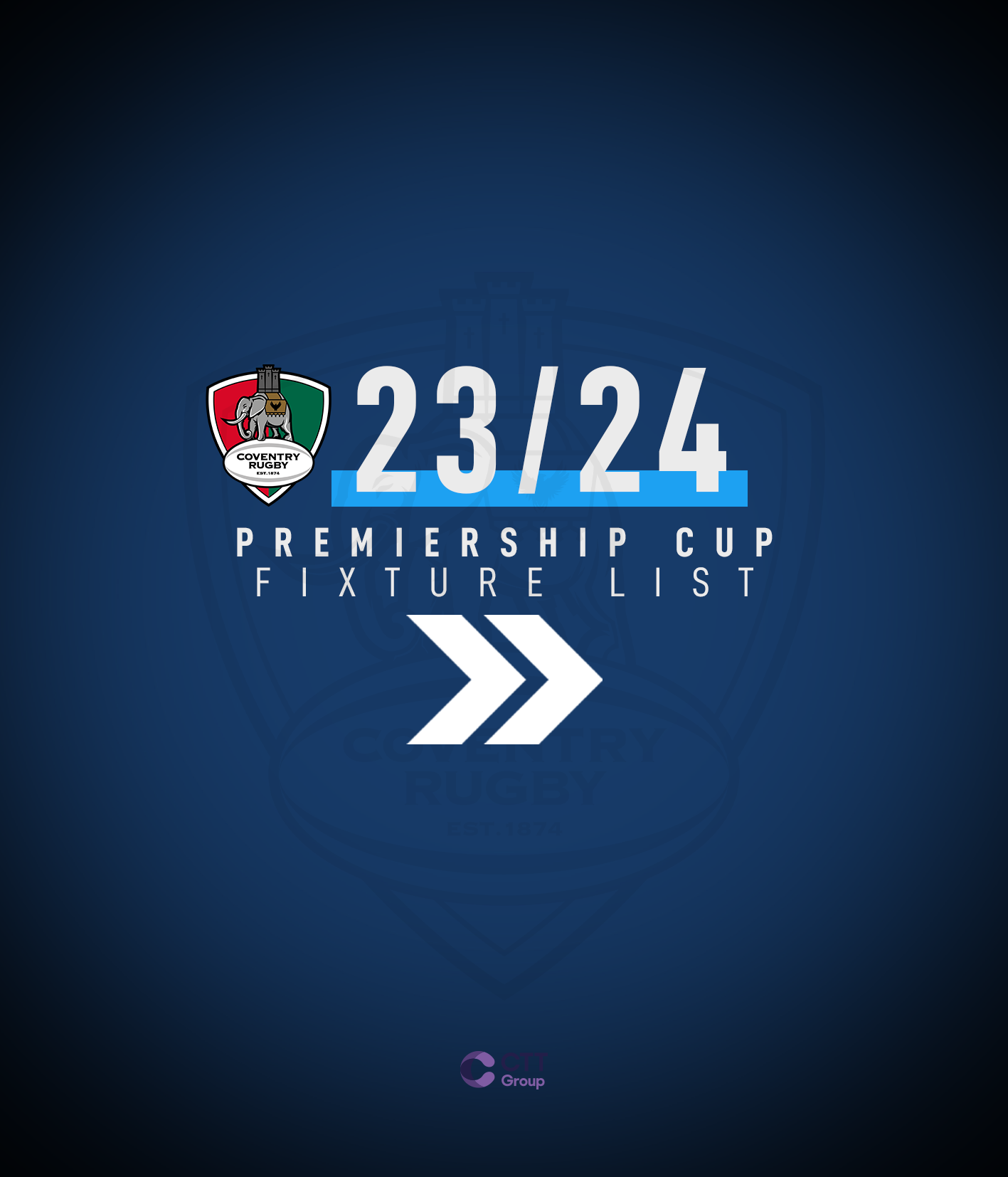 Premiership Cup Fixtures Announced!