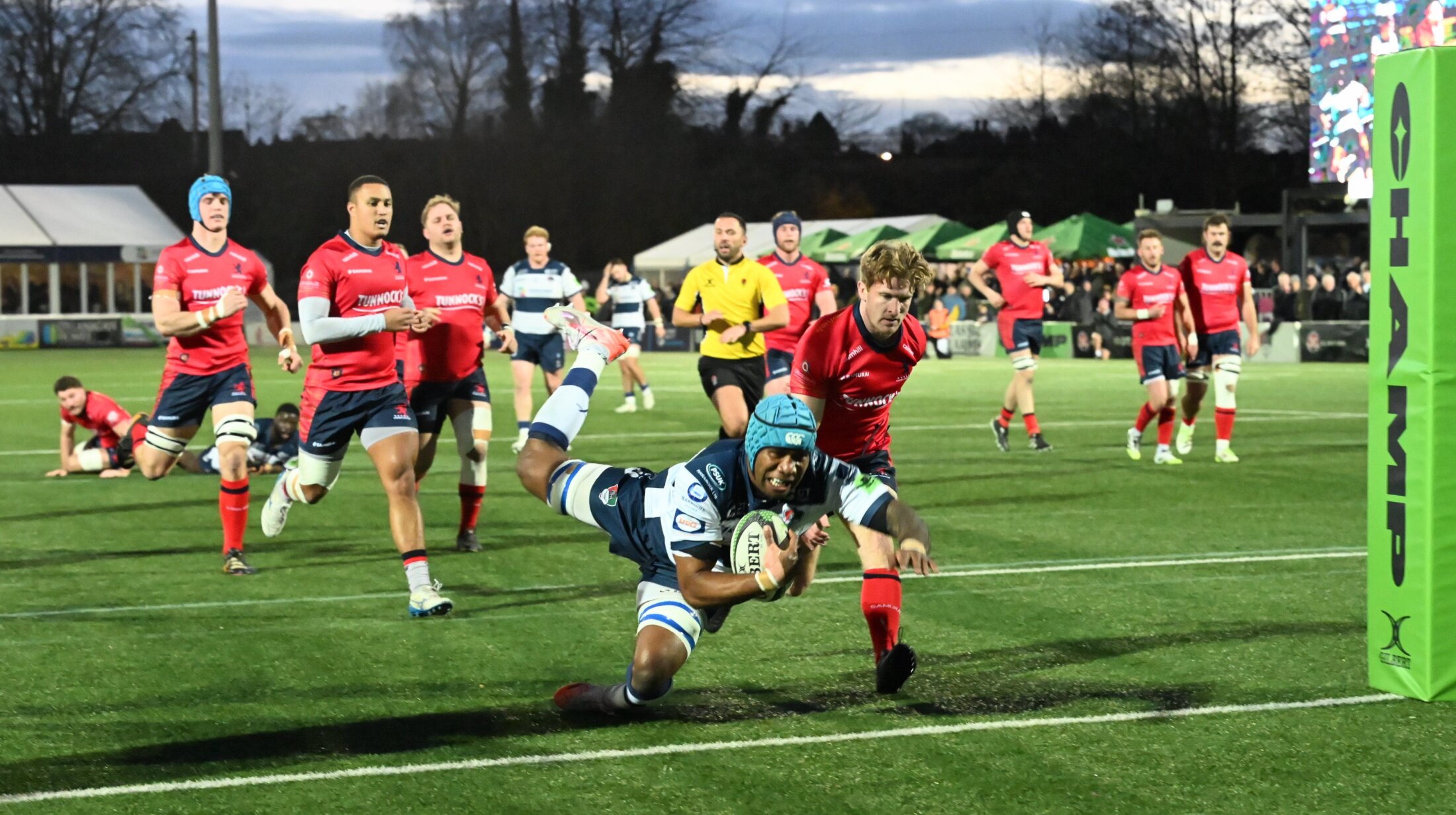 Cov Storm Past London Scottish in Dominant Nine-Try Display